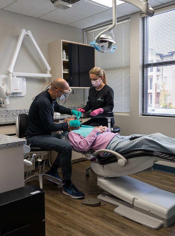 State of the art dental treatment room